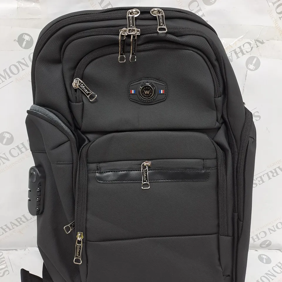 KEWEN FASHION LOCKED BACKPACK