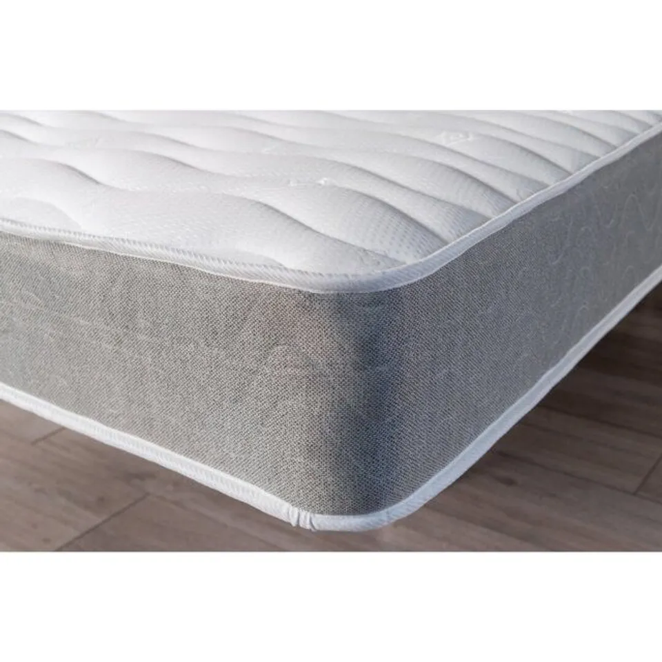 BOXED NAVE OPEN COIL MATTRESS - WHITE (1 BOX)
