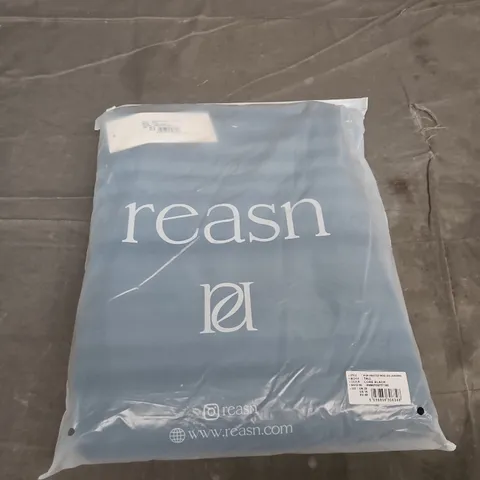 REASON HIGH WAISTED WIDE LEG JOGGERS β CORE BLACK, UK 20