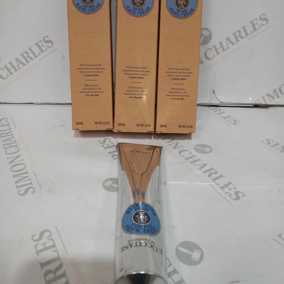 L'OCCITANE SUPERSIZE SHEA HAND CREAM TRIO 200ML