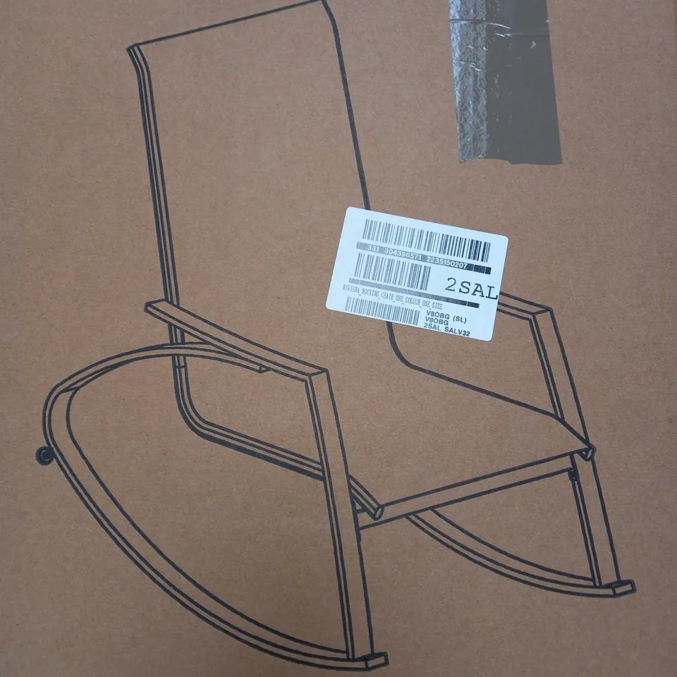 RIVIERA ROCKING CHAIR IN WHITE RRP £80