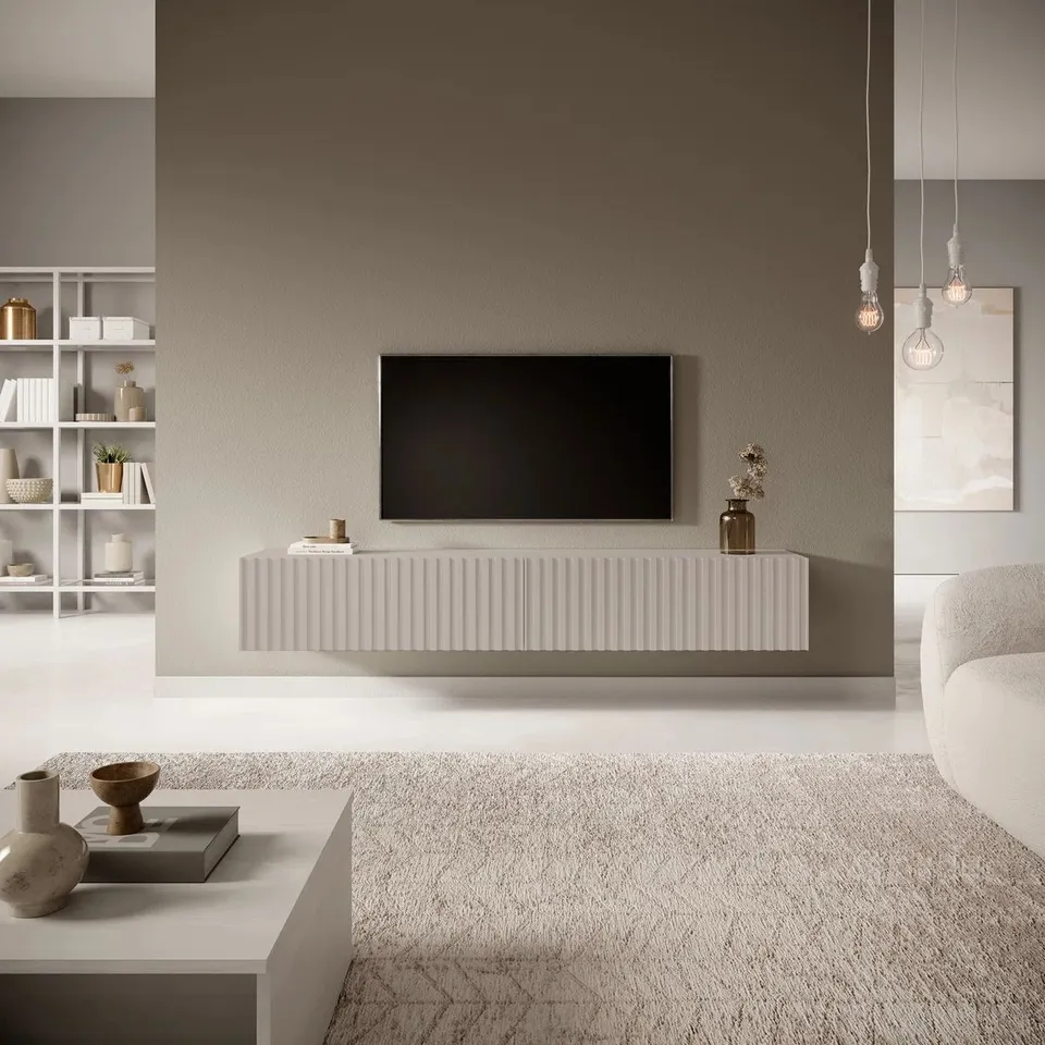 BOXED HESHY TV STAND FOR TVS UP TO 70" (1 BOX)