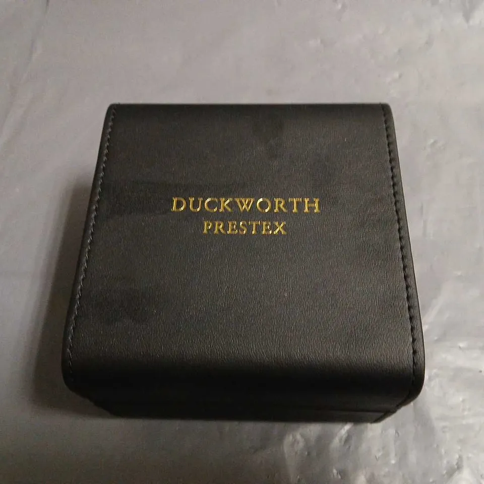 BOXED DUCKWORTH PRESTEX SPECIAL EDITION 2024 D935 WATCH WITH LEATHER STRAP - 03/20