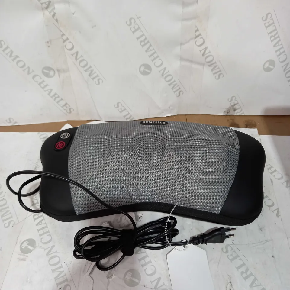 BOXED HOMEDICS SHIATSU MASSAGE PILLOW WITH HEAT