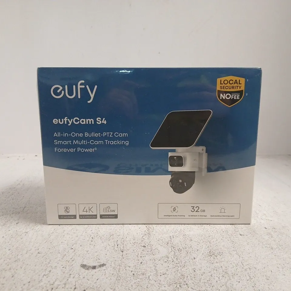 EUFYCAM S4 ALL-IN-ONE BULLET-PTZ CAM – BOXED