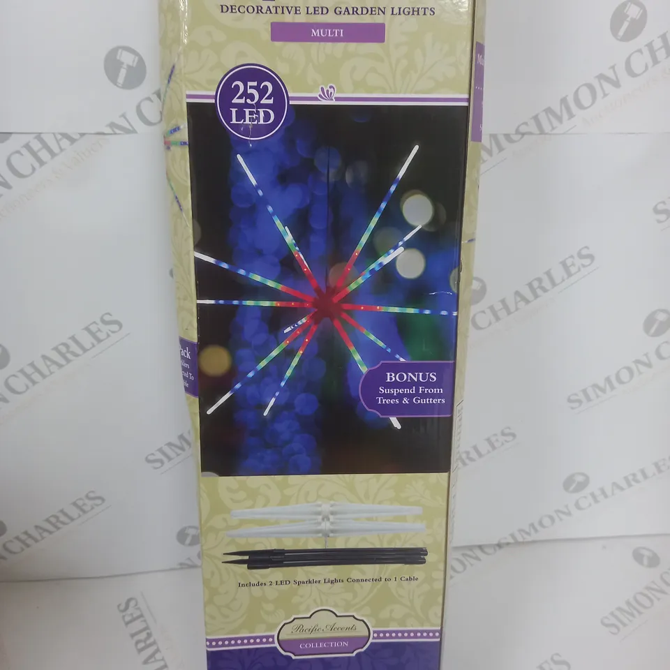 BOXED PACIFIC ACCENTS SPARKLER DECORATIVE LED GARDEN LIGHTS