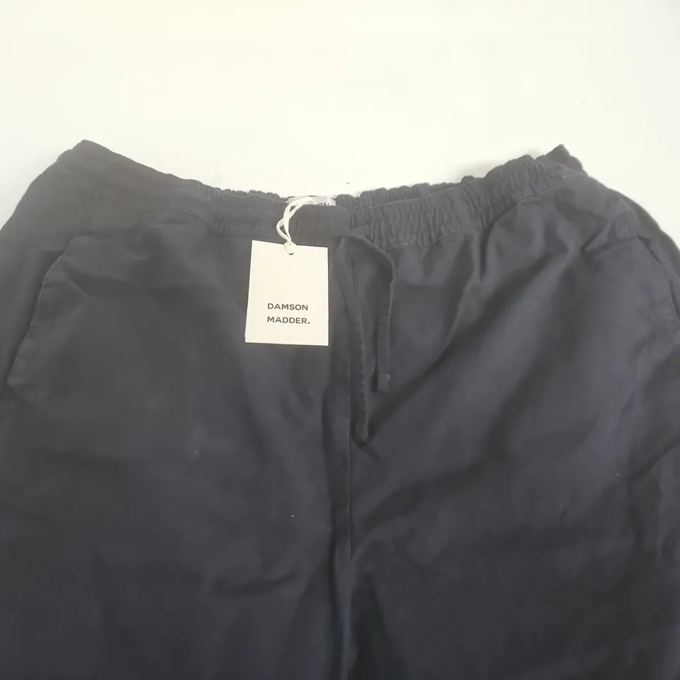 DAMSON MADDER FELIX TWILL TROUSERS IN NAVY - 18