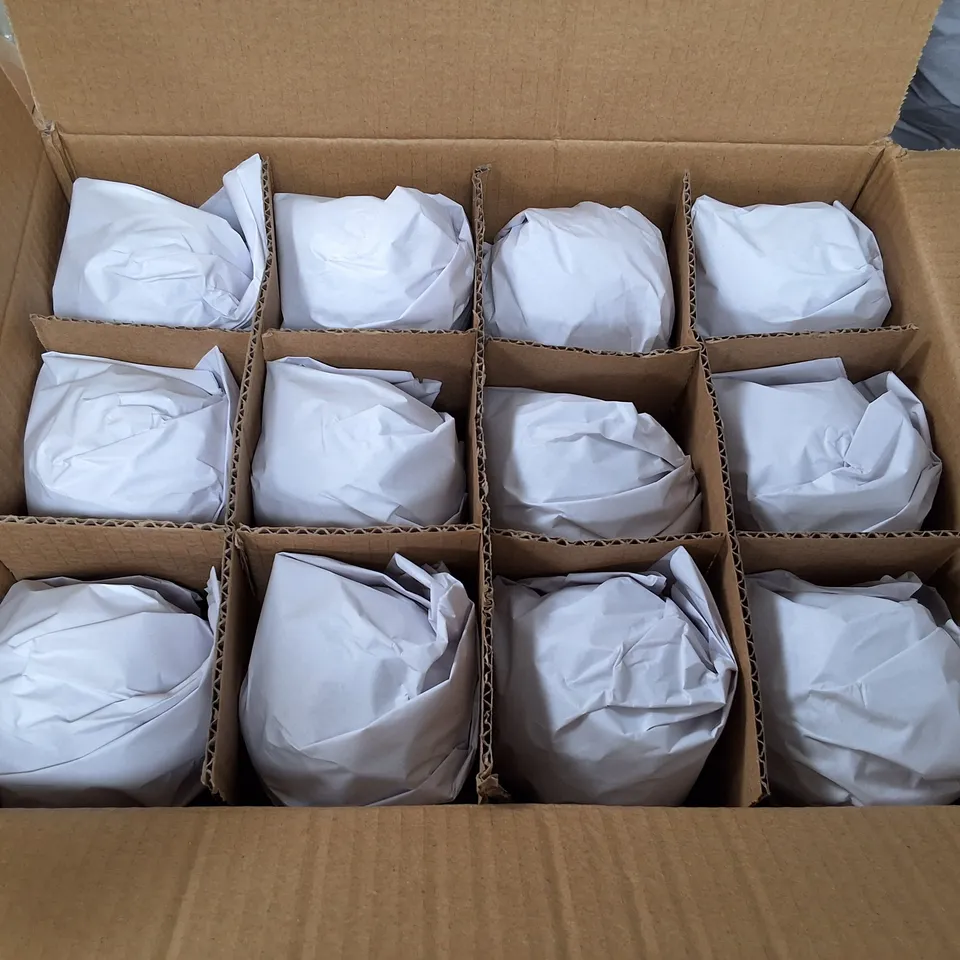 SET OF 12 GISELA GRAHAM ROBINSON THEMED CLEAR BAUBLES