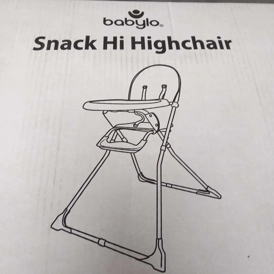 BOXED BABYLO SNACK HI HIGH CHAIR