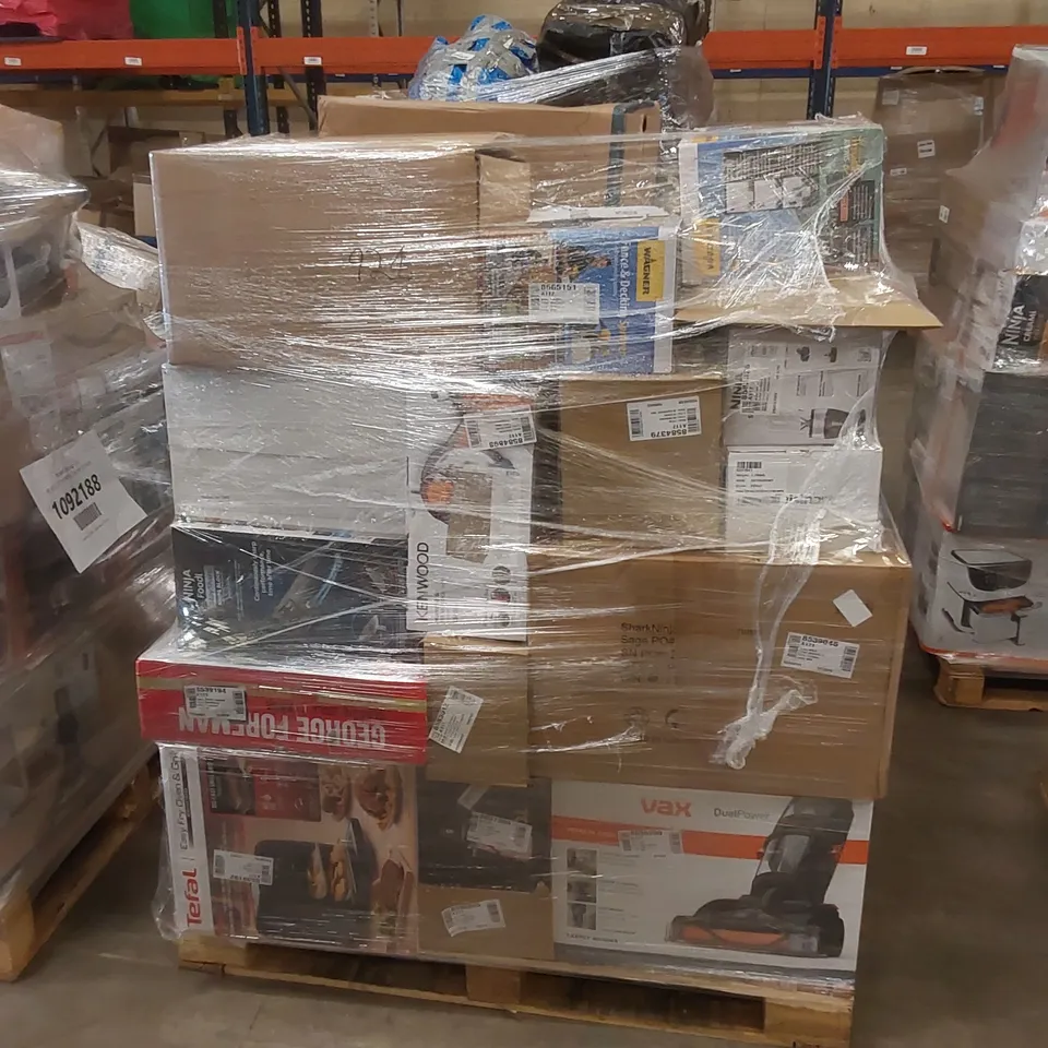 PALLET OF APPROXIMATELY 54 UNPROCESSED RAW RETURN HOUSEHOLD AND ELECTRICAL GOODS TO INCLUDE;
