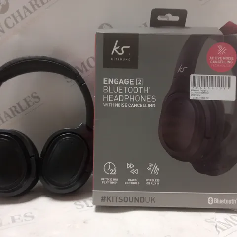 BOXED KITSOUND ENGAGE 2 BLUETOOTH HEADPHONES