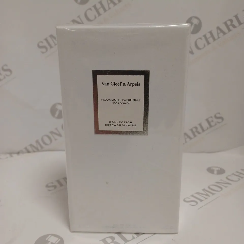 BOXED SEALED VAN CLEEF AND ARPELS COLLECTION EXTRAORDINAIRE MOONLIGHT PATCHOULI EAU DE PARFUM SPRAY 75ML