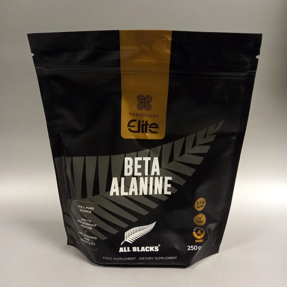 SEALED HEALTHSPAN BETA ALANINE FOOD SUPPLEMENT - 250G