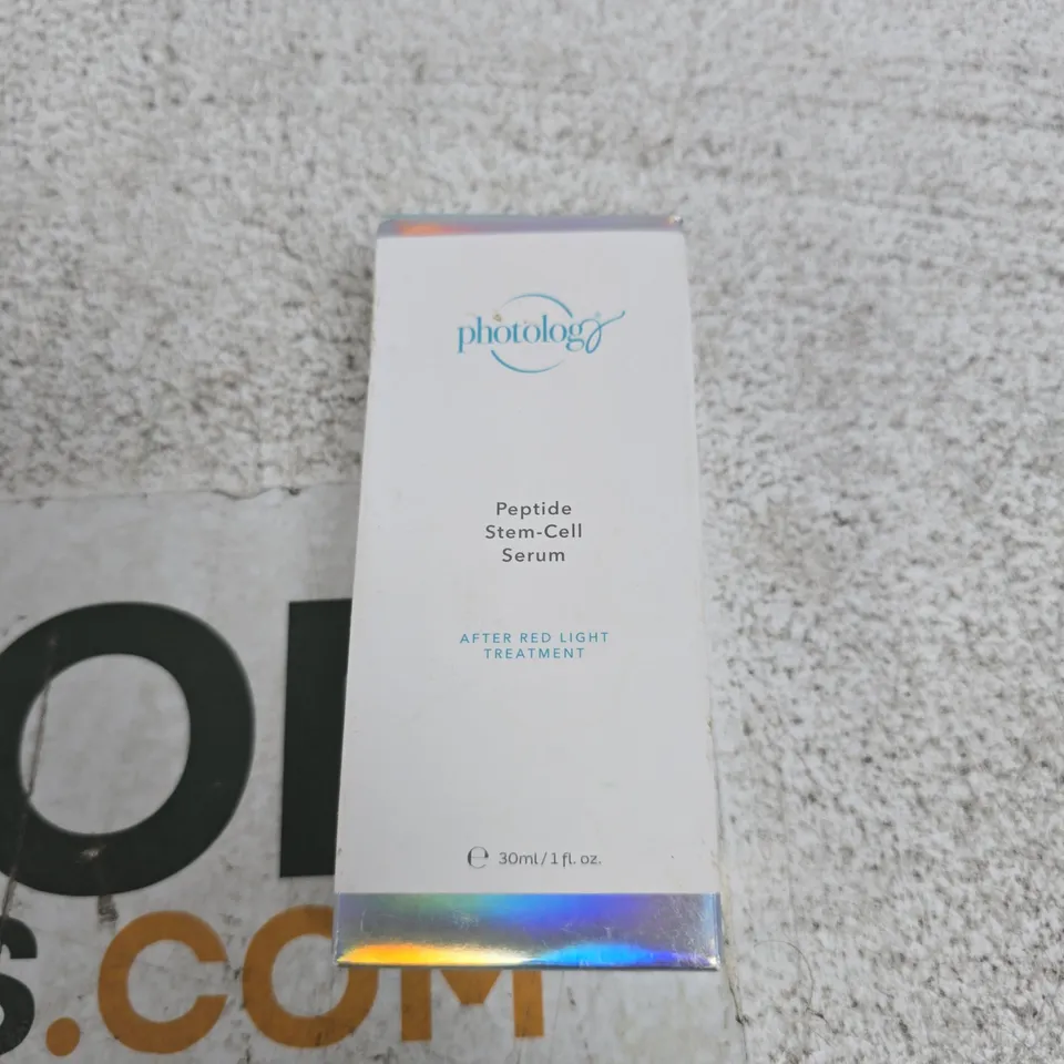 PHOTOLOGY PEPTIDE STEM-CELL SERUM – 30 ML
