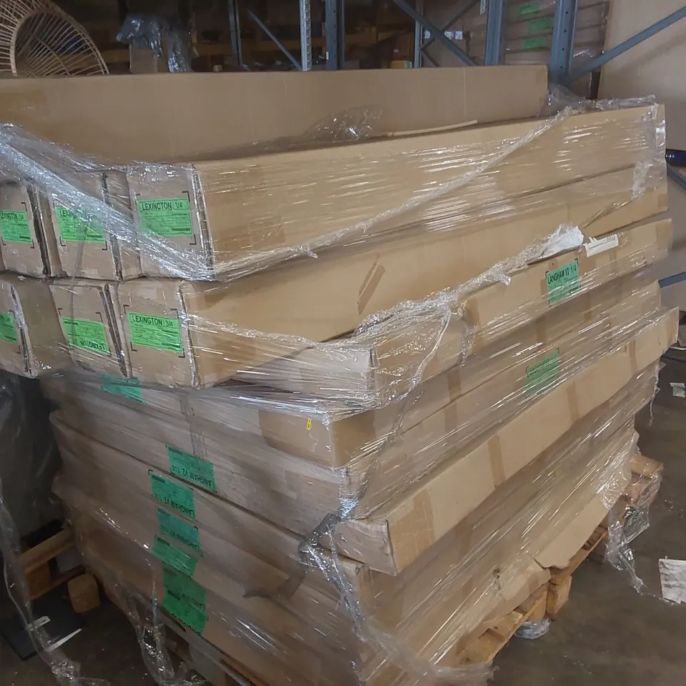 PALLET CONTAINING A VERY LARGE QUANTITY OF ASSORTED FURNITURE PARTS ECT
