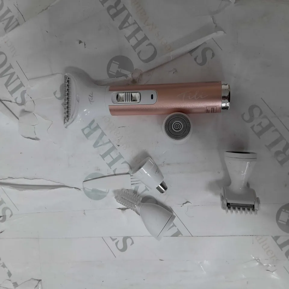 BOXED TILI 5-IN-1 MULTI FUNCTIONAL HAIR REMOVAL KIT PINK