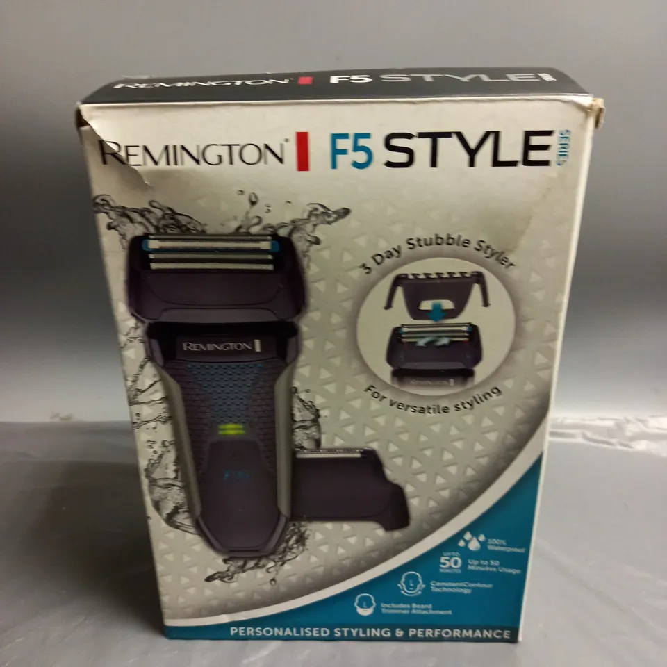 BOXED REMINGTON F5 STYLE SERIES ELECTRIC SHAVER