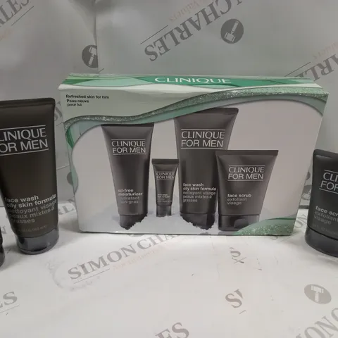 BOXED CLINIQUE FOR MEN REFRESHED SKIN FOR HIM BOX SET