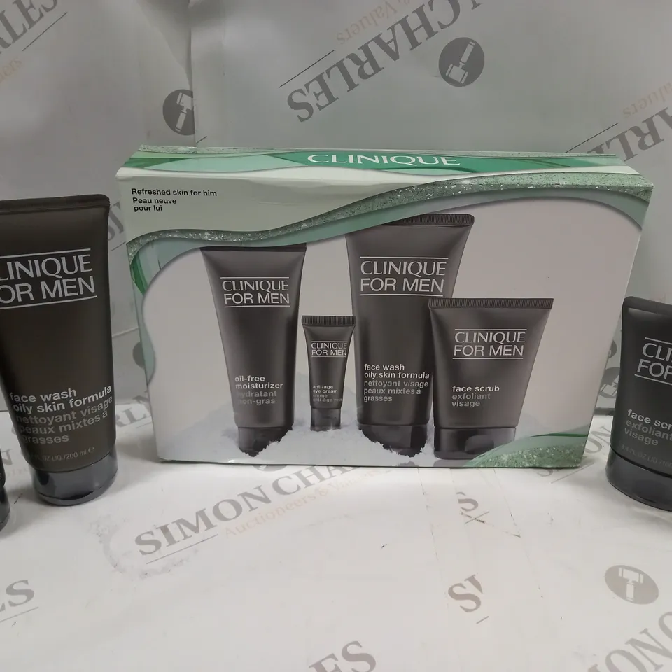 BOXED CLINIQUE FOR MEN REFRESHED SKIN FOR HIM BOX SET 