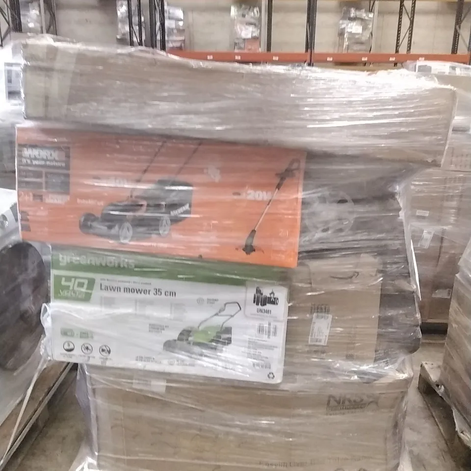 PALLET OF APPROXIMATELY 18 UNPROCESSED RAW RETURN HOUSEHOLD AND ELECTRICAL GOODS TO INCLUDE;