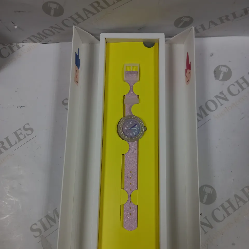 FLIK FLAK 5+ POWER TIME PEARLAXUS WATCH