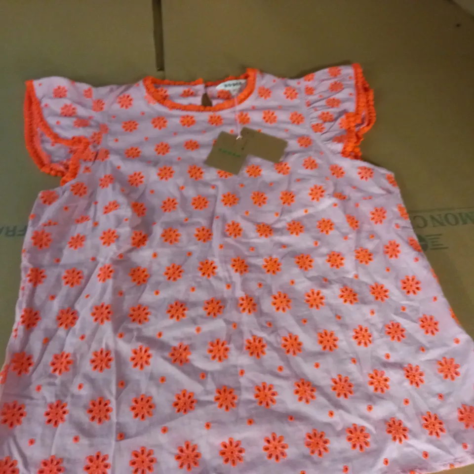 BODEN ORANGE TOP - UK 12