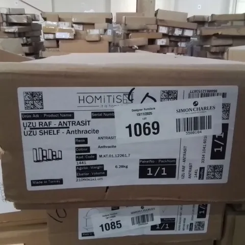 BRAND NEW BOXED UZU SHELF //ANTHRACITE 