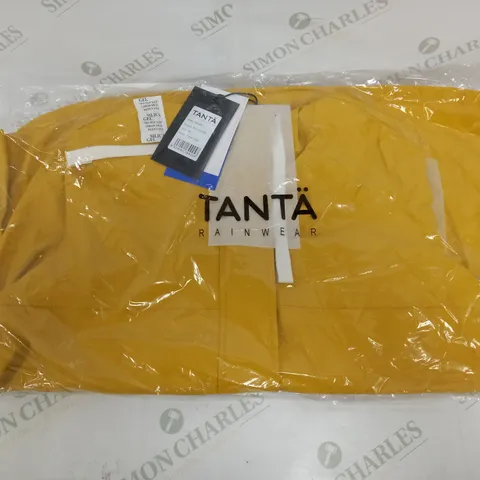 TANTA RAINWEAR DRIZZLE RAINCOAT - SPICY MUSTARD - SIZE 42