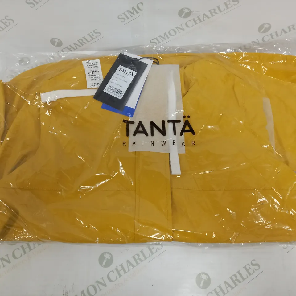 TANTA RAINWEAR DRIZZLE RAINCOAT - SPICY MUSTARD - SIZE 42