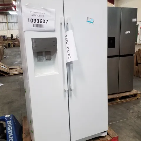 SAMSUNG RS50N3513WW FREESTANDING AMERICAN FRIDGE - UNPROCESSED RAW RETURN