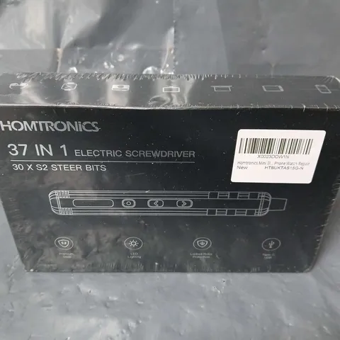 BOXED AND SEALED HOMTRONICS 37IN1 ELECTRIC SCREWDRIVER