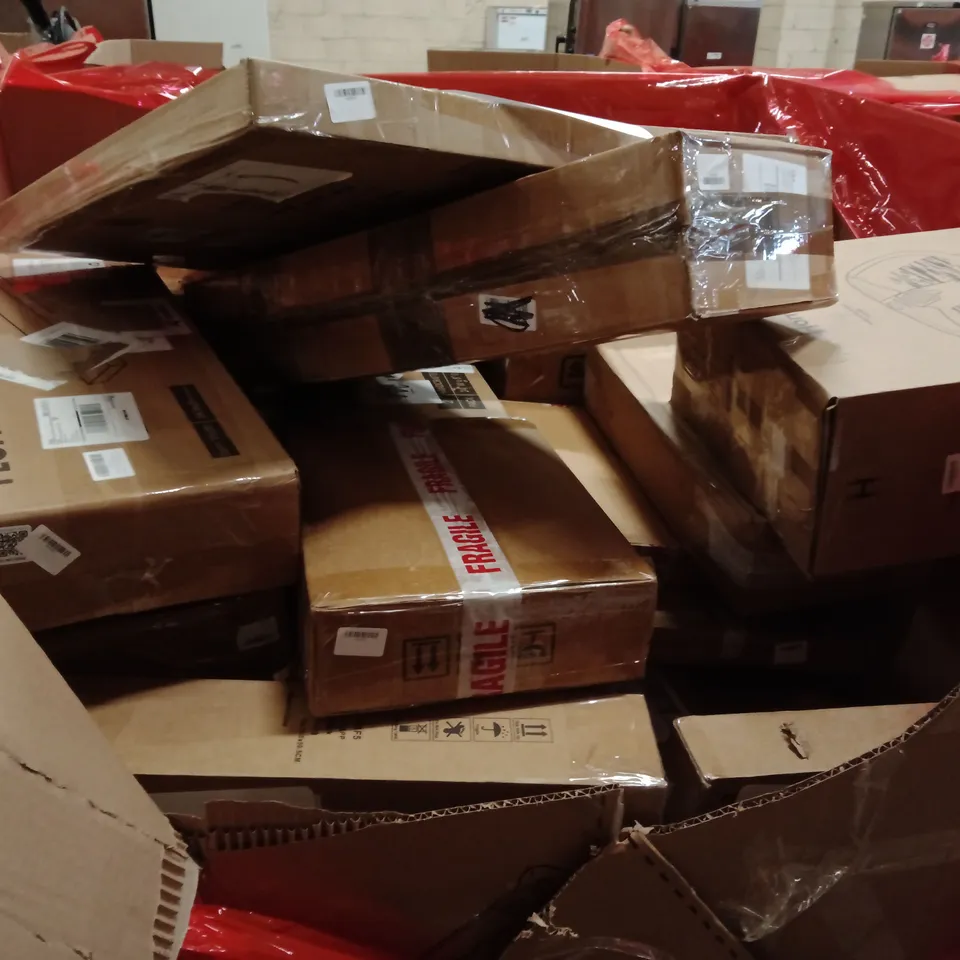 PALLET OF ASSORTED HOUSEHOLD GOODS AND PRODUCTS TO INCLUDE;FLOATING SHELVES,FOOT SPA, PHOTO FRAME