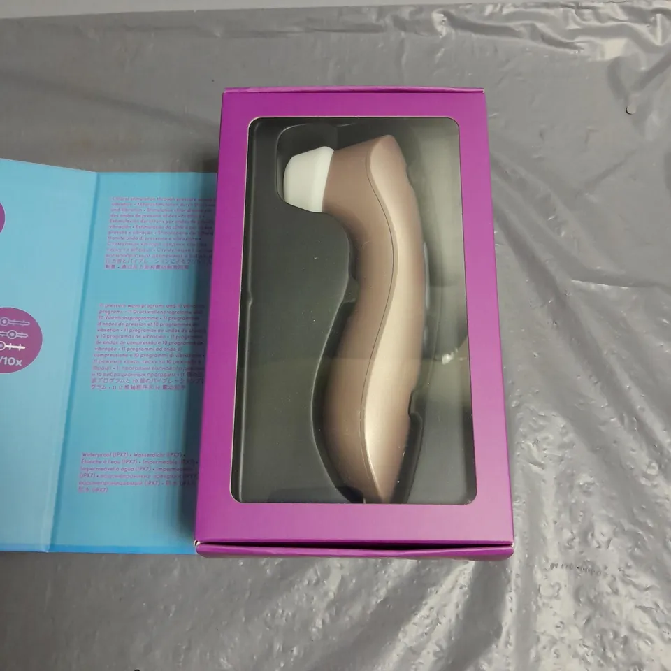 BOXED SATISFYER PRO 2+ AIR PULSE STIMULATOR 