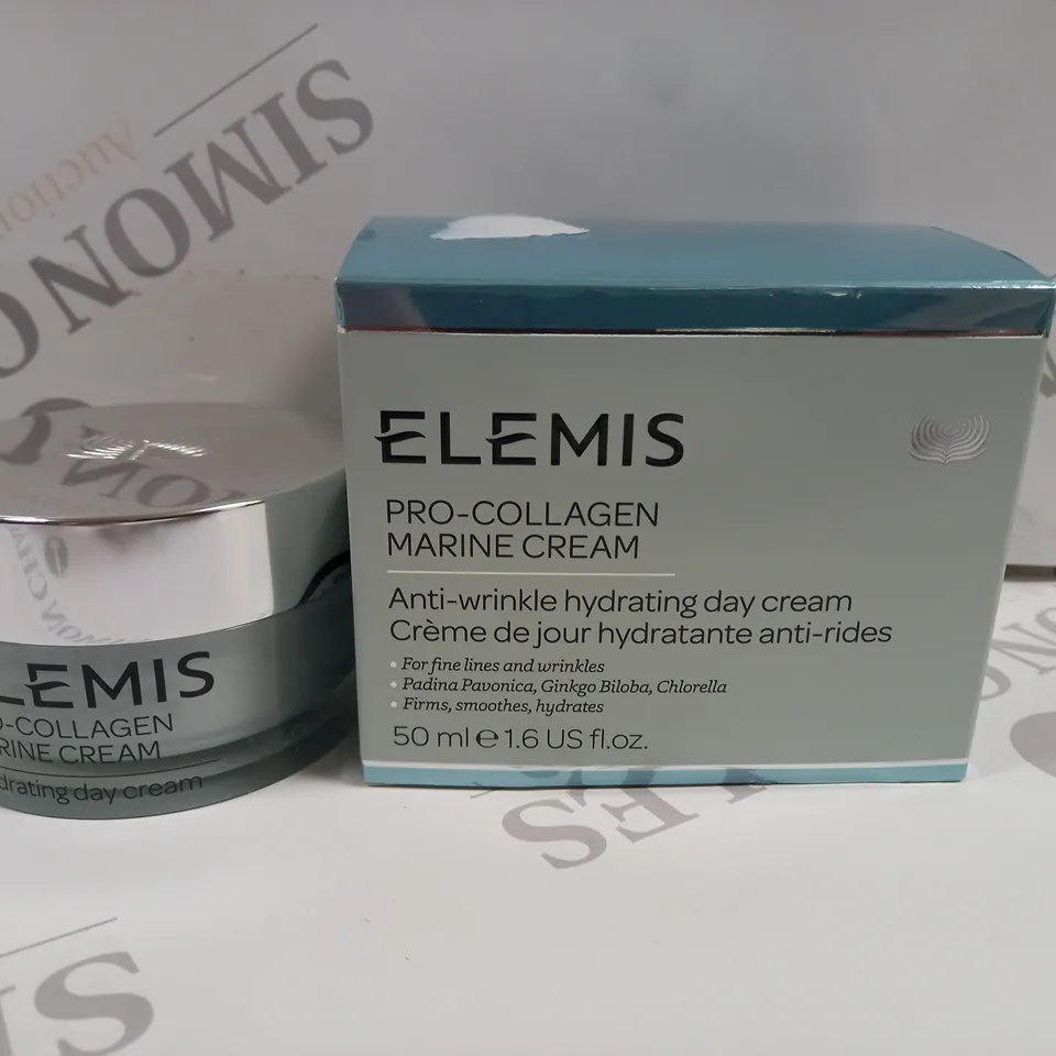 BOXED ELEMIS PRO-COLLAGEN MARINE CREAM ANTI-WRINKLE HYDRATING DAY CREAM 50ML
