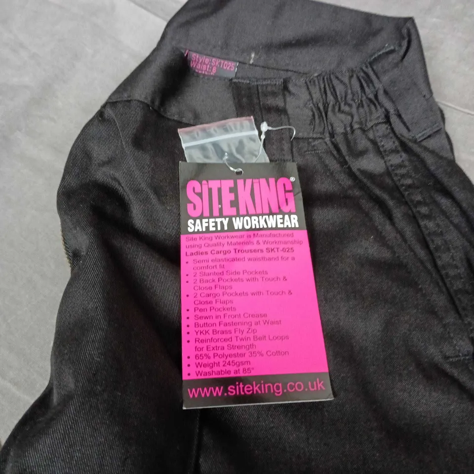 SITEKING LADIES CARGO TROUSERS – SAFETY WORKWEAR SKT-025