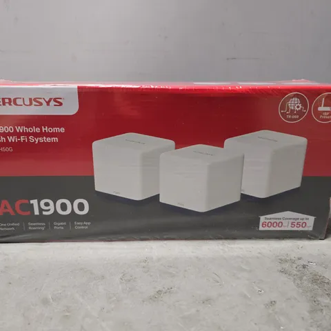 SEALED MERCUSYS AC1900 WHOLE HOME MESH WI-FI SYSTEMS AC1900