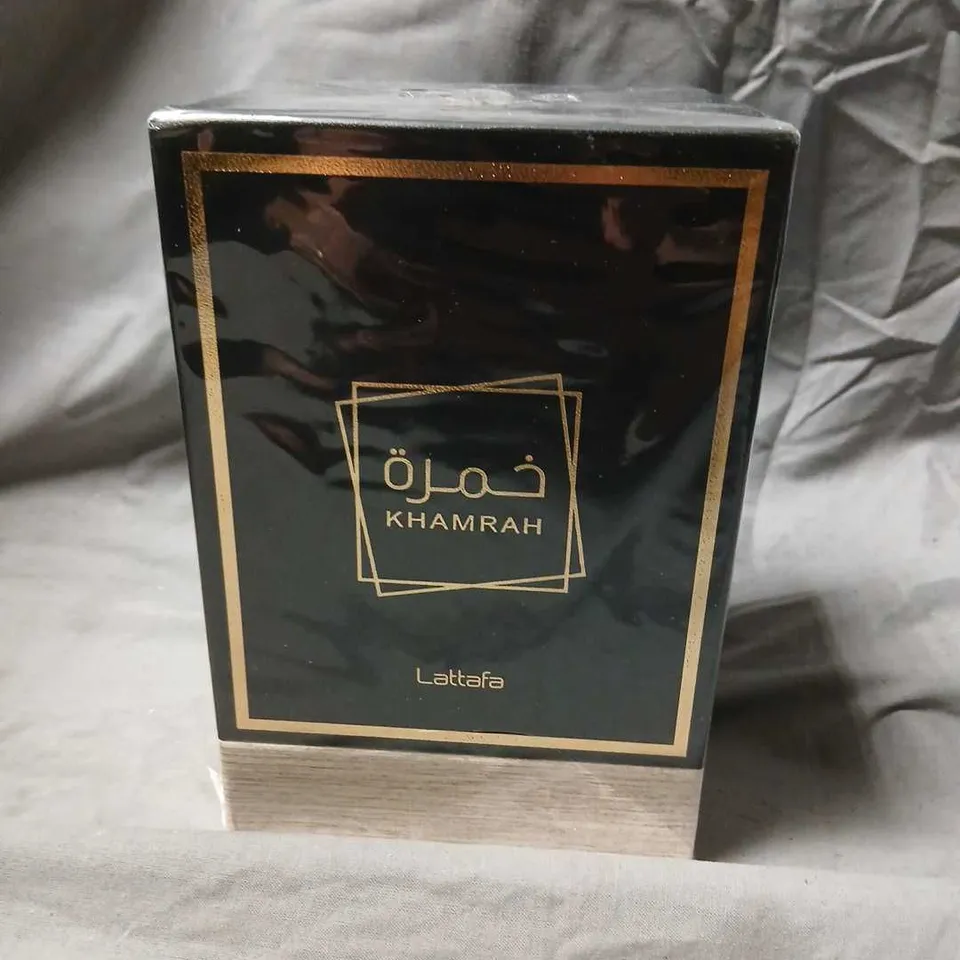 BOXED KHAMRAH LATTAFA EAU DE PARFUM 100ML