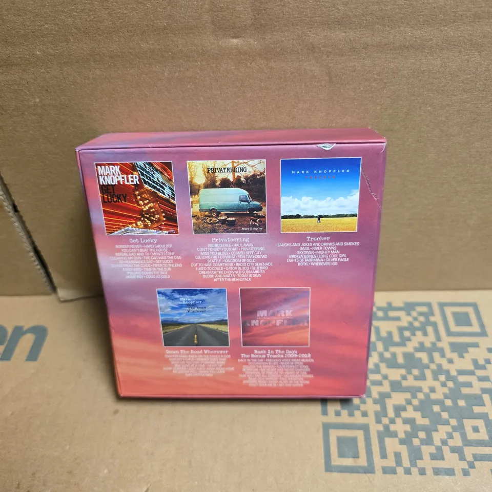 MARK KNOPFLER THE STUDIO ALBUMS 2009 - 2018 CD BOXSET