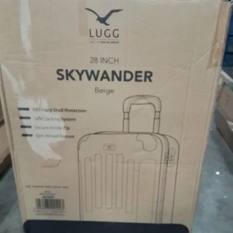 BOXED LUGG 28INCH SKYWANDER SUITCASE BEIGE