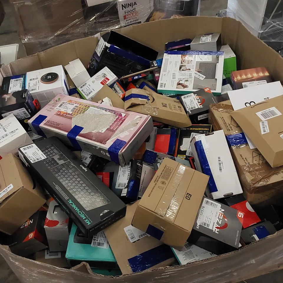 PALLET OF APPROXIMATELY 182 UNPROCESSED RAW RETURN HIGH VALUE ELECTRICAL GOODS TO INCLUDE;