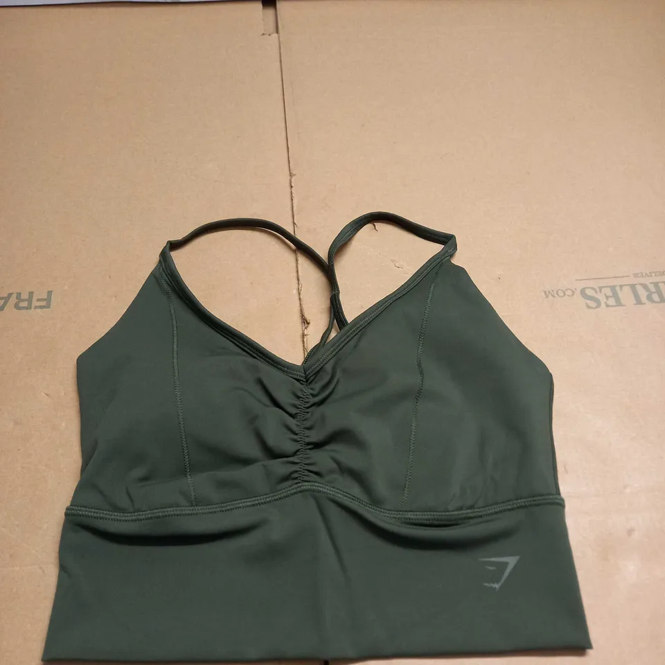 GYMSHARK SUPPORT BRA SIZE S