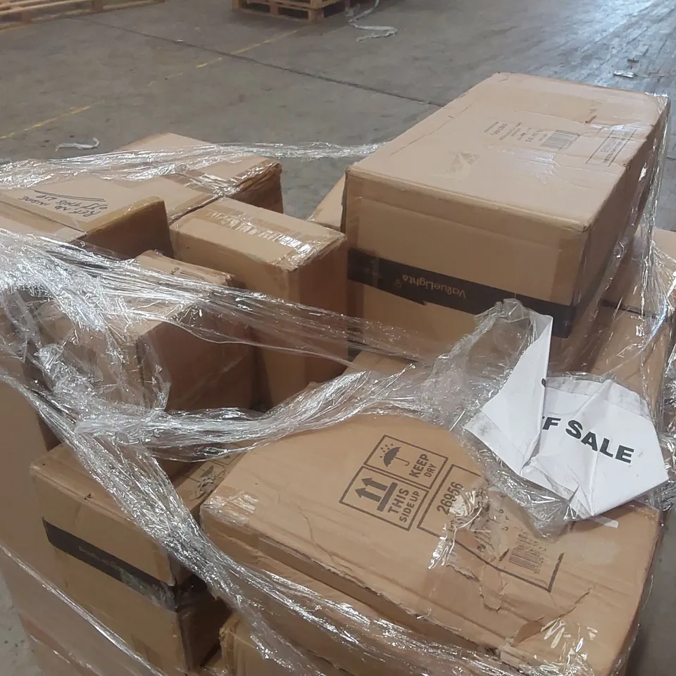 PALLET CONTAINING A VERY LARGE QUANTITY OF ASSORTED LIGHTING ITEMS