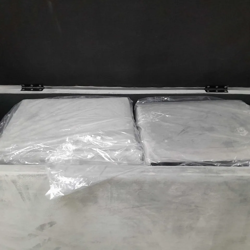 CRUSHED VELVET STROAGE BOX - COLLECTION ONLY 