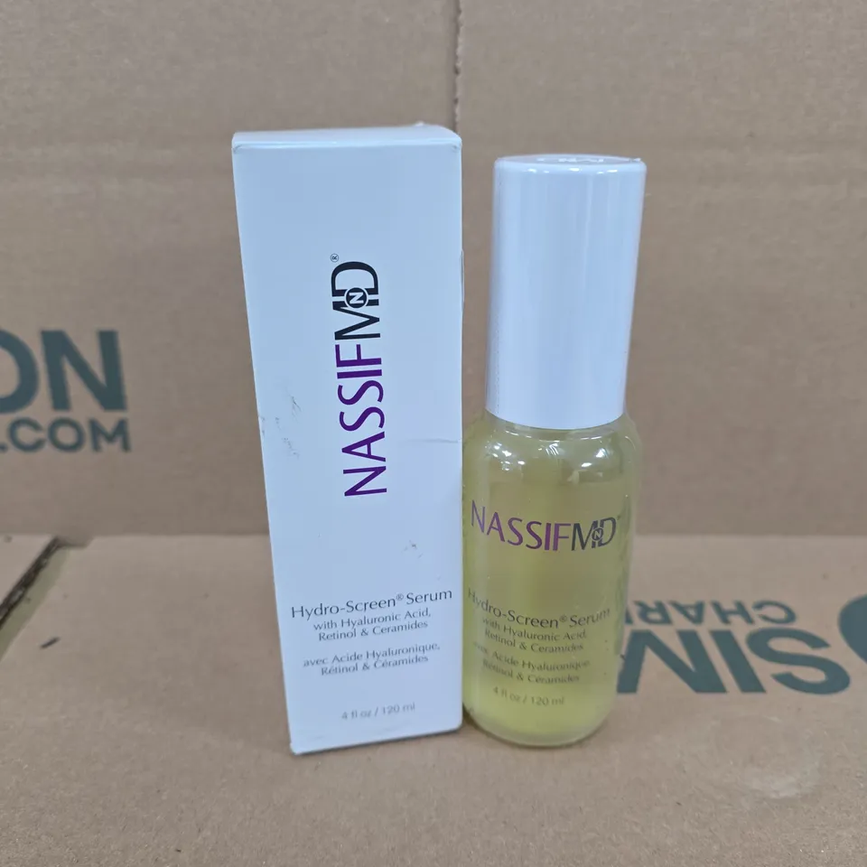 BOXED NASSIFMD HYDRO-SCREEN SERUM (120ML)