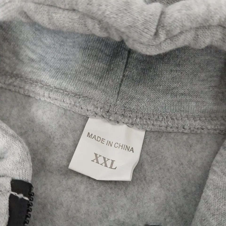 UNDER ARMOUR GREY HOODIE – XXL, LOGO FRONT