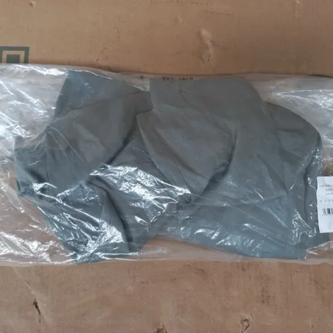 BAGGED JIGSAW CUPRO RELAXED FIT TROUSERS IN KHAKI SIZE UK 12