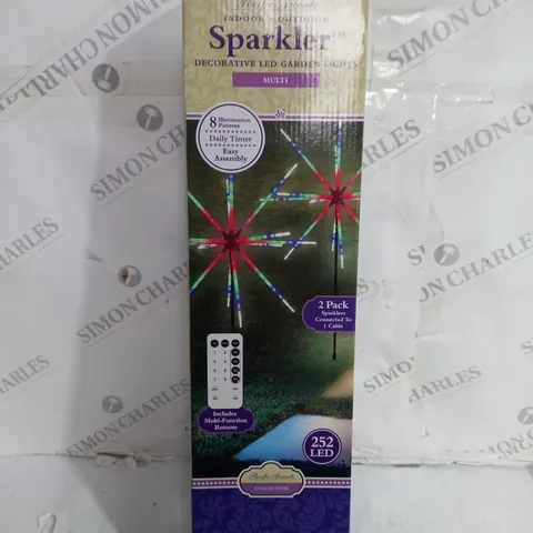 BOXED PACIFIC ACCENTS SPARKLER DECORATIVE LED GARDEN LIGHTS