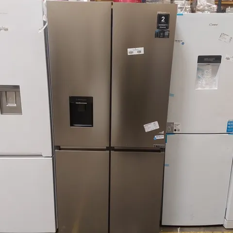 HISENSE RQ5P470SMIE AMERICAN FRIDGE FREEZER-STAINLESS STEEL - UNPROCESSED RAW RETURN