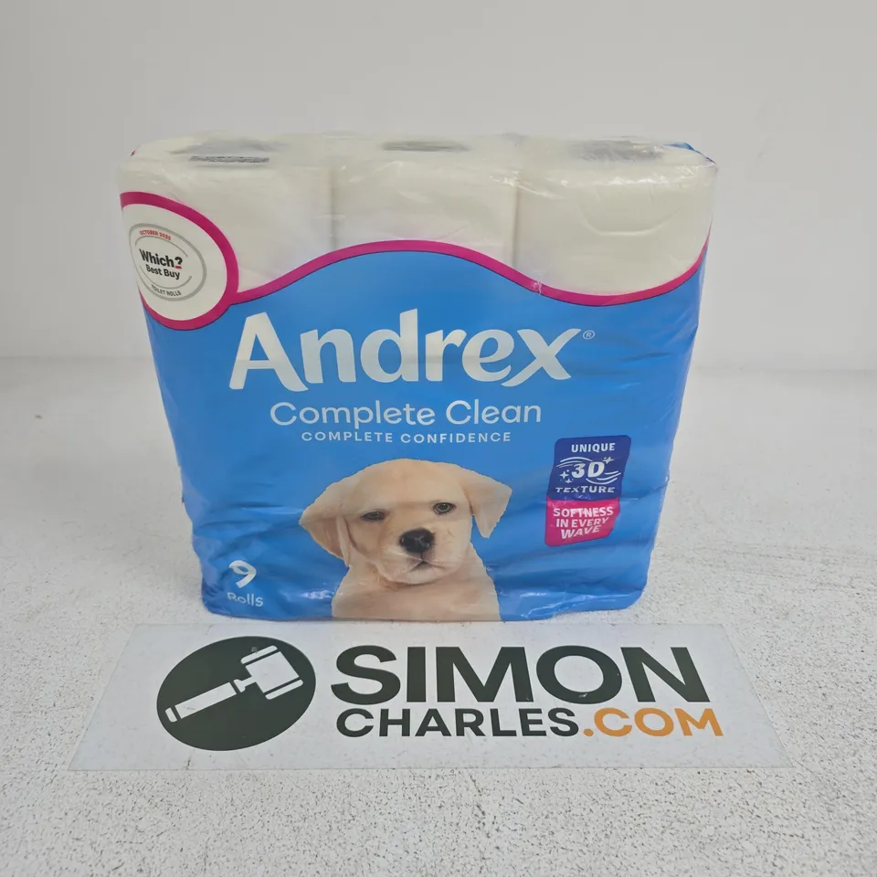 ANDREX COMPLETE CLEAN 9 ROLLS