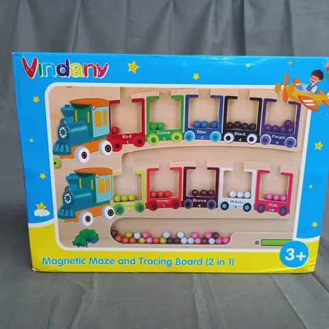 VINDANY MAGNETIC MAZE AND TRACING BOARD - 2 IN 1